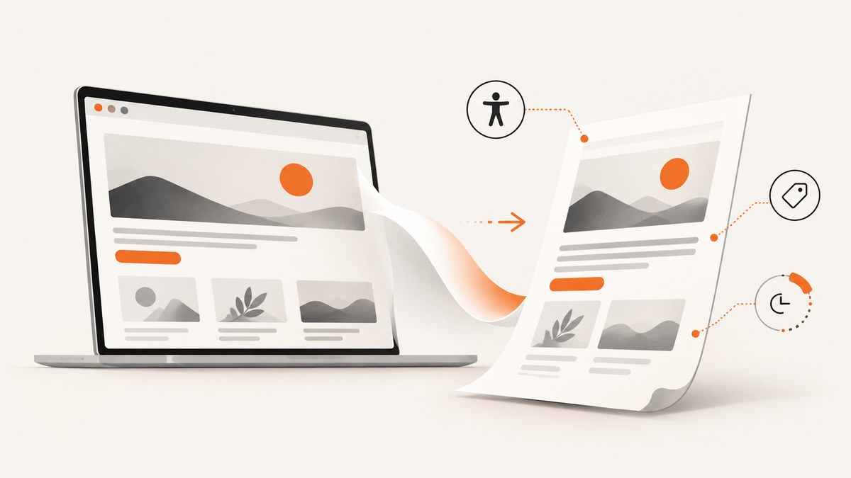 How to Convert an Adobe Express Webpage to PDF