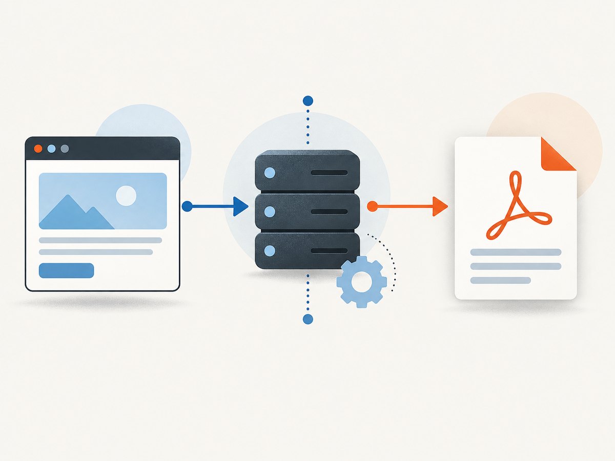 A live ASP URL must be rendered by a server before it can be printed or captured as a PDF.