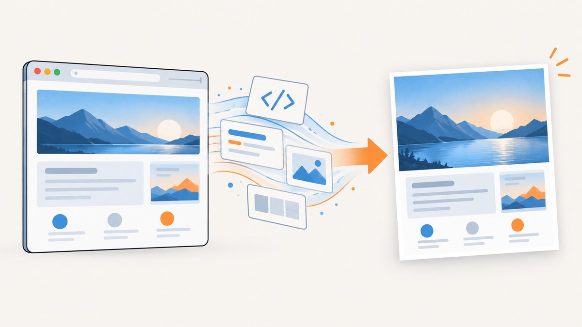How to Convert Chrome HTML Content to JPG