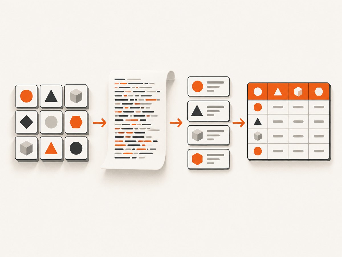Parse JSON text into structured data before passing the array to Create HTML table.