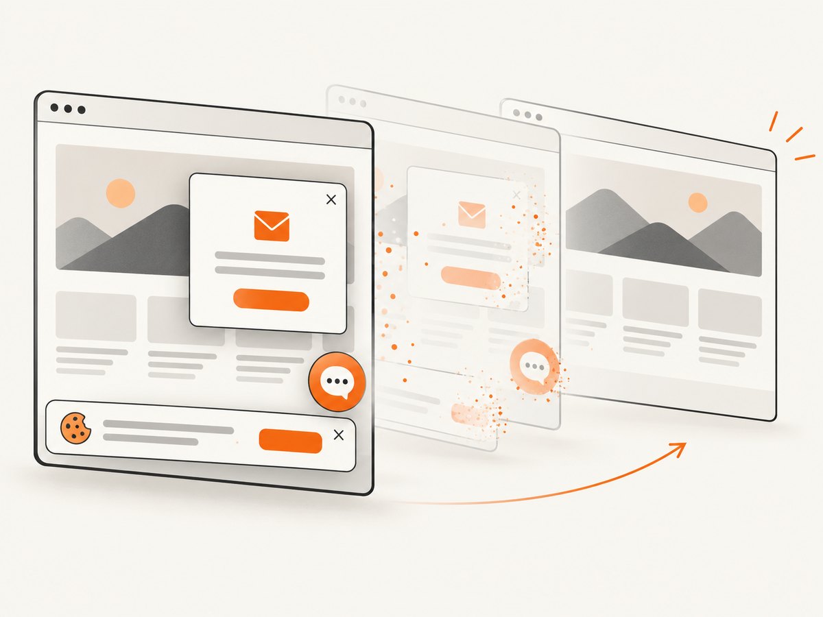 ScreenshotNeo removes common overlays before capturing a page.