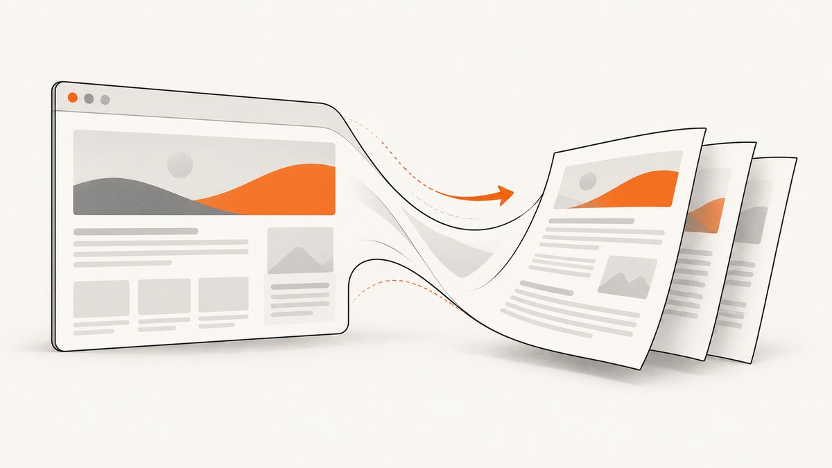 How to Convert and Download a Web Page as a PDF
