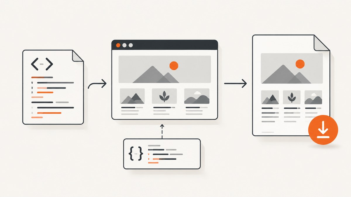 Convert HTM to PDF: Complete Guide for Browser, CLI, and Code Workflows