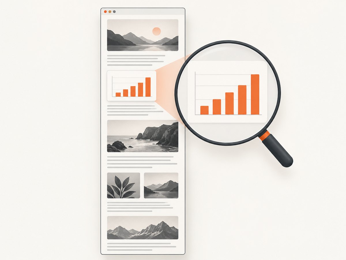 Choose full-page capture for a long report or target one visible element to keep the output focused.