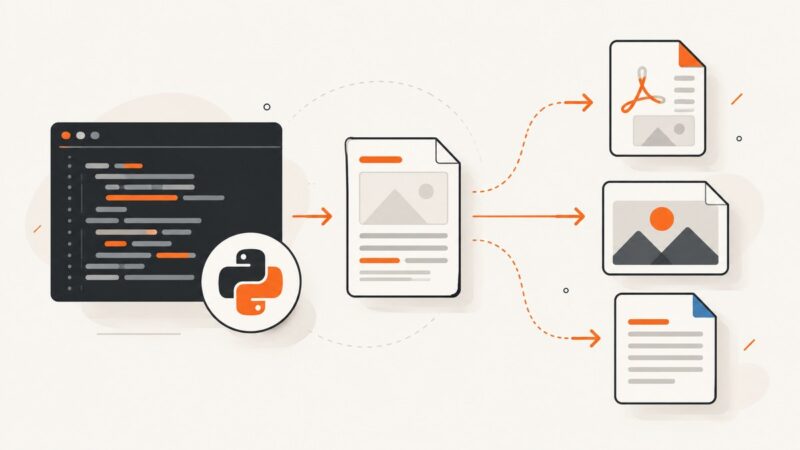 How to Convert HTML to PDF, Images, and Word with Python