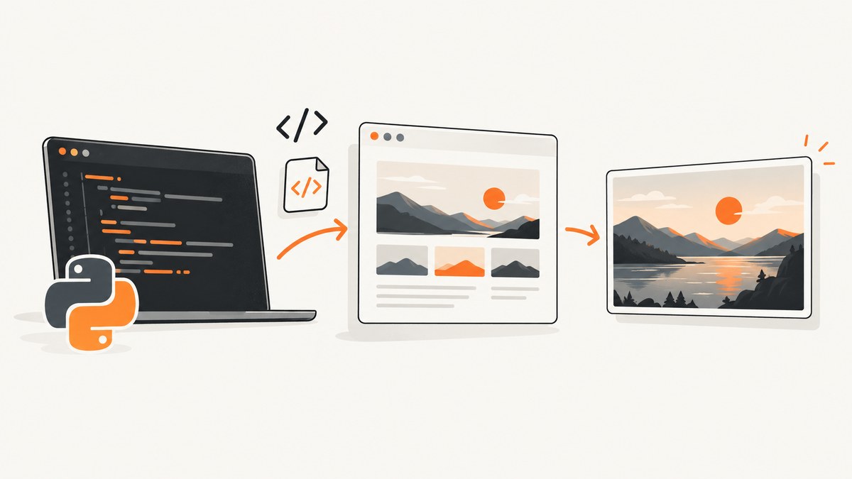Convert HTML to Image in Python