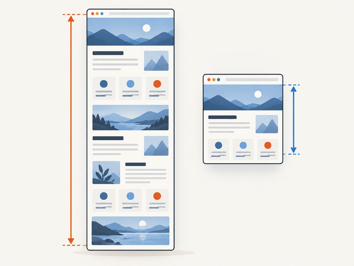 Full-page capture includes content that is below the initial viewport.