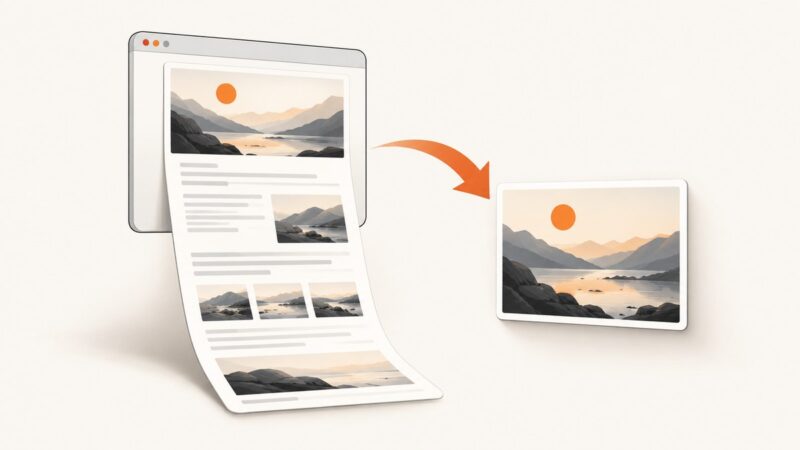 How to Convert HTML to JPG with a Chrome Extension