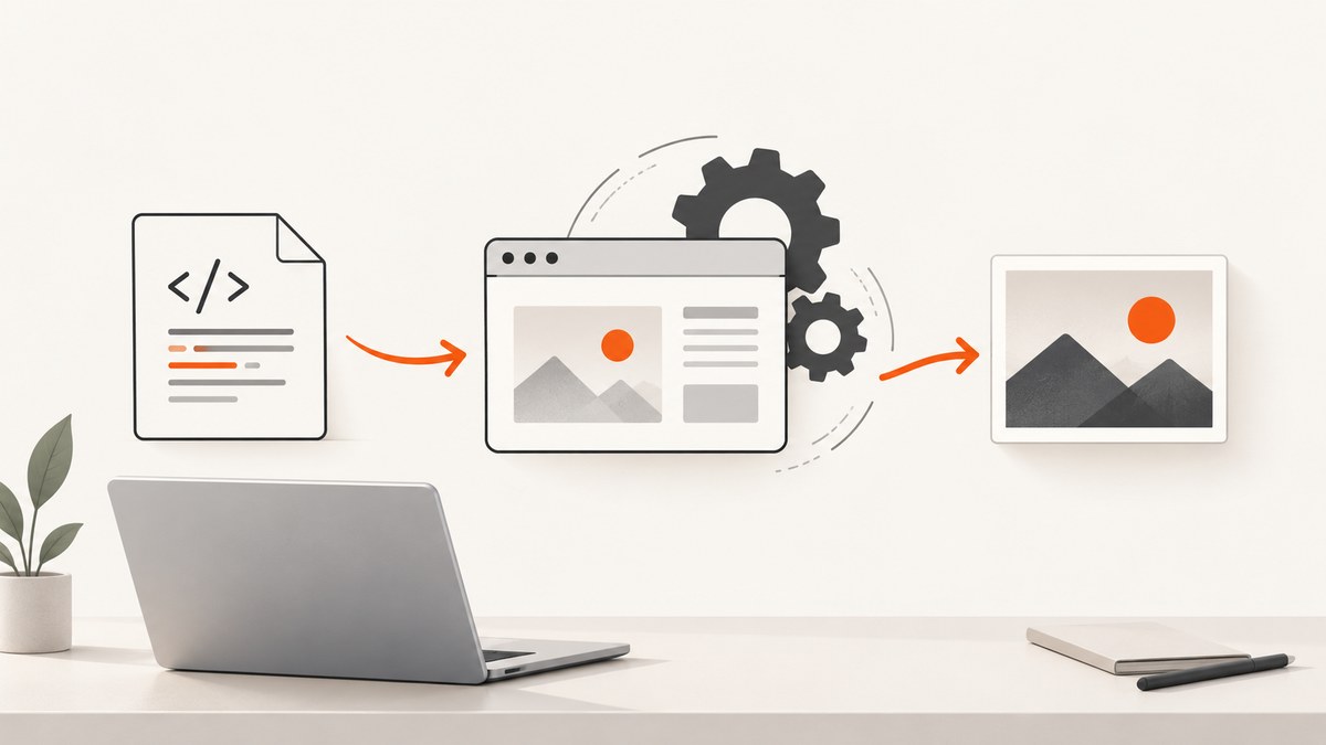 How to Convert HTML to JPG Offline