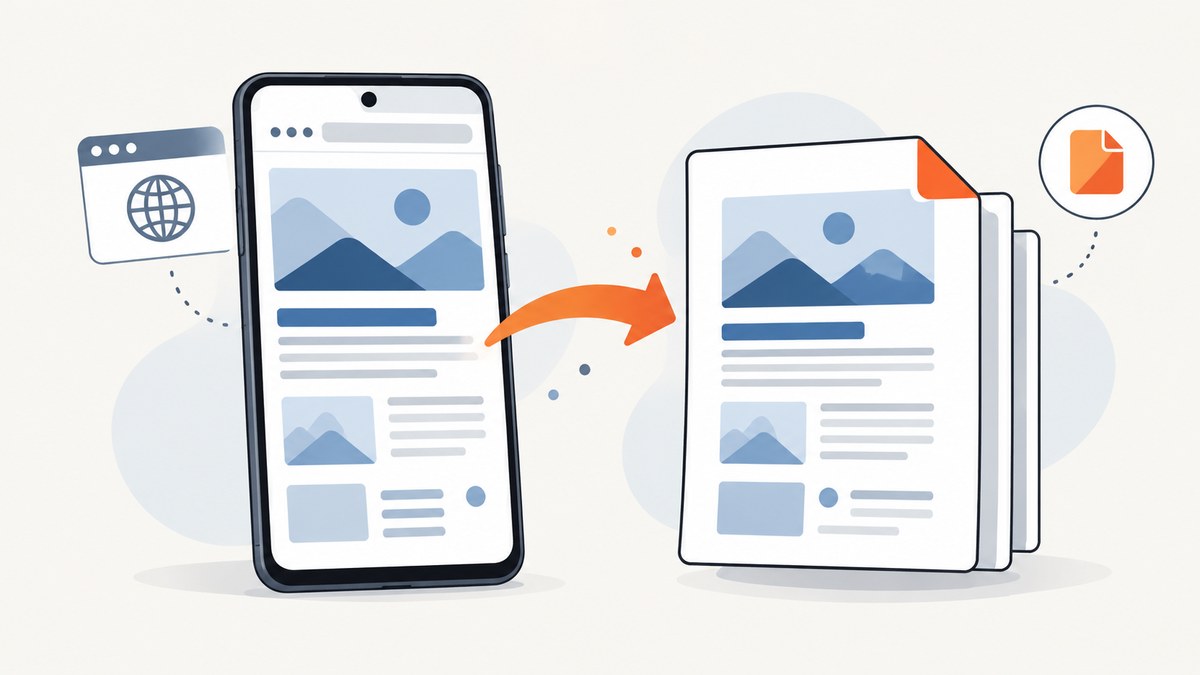 How to Convert HTML to PDF on Android