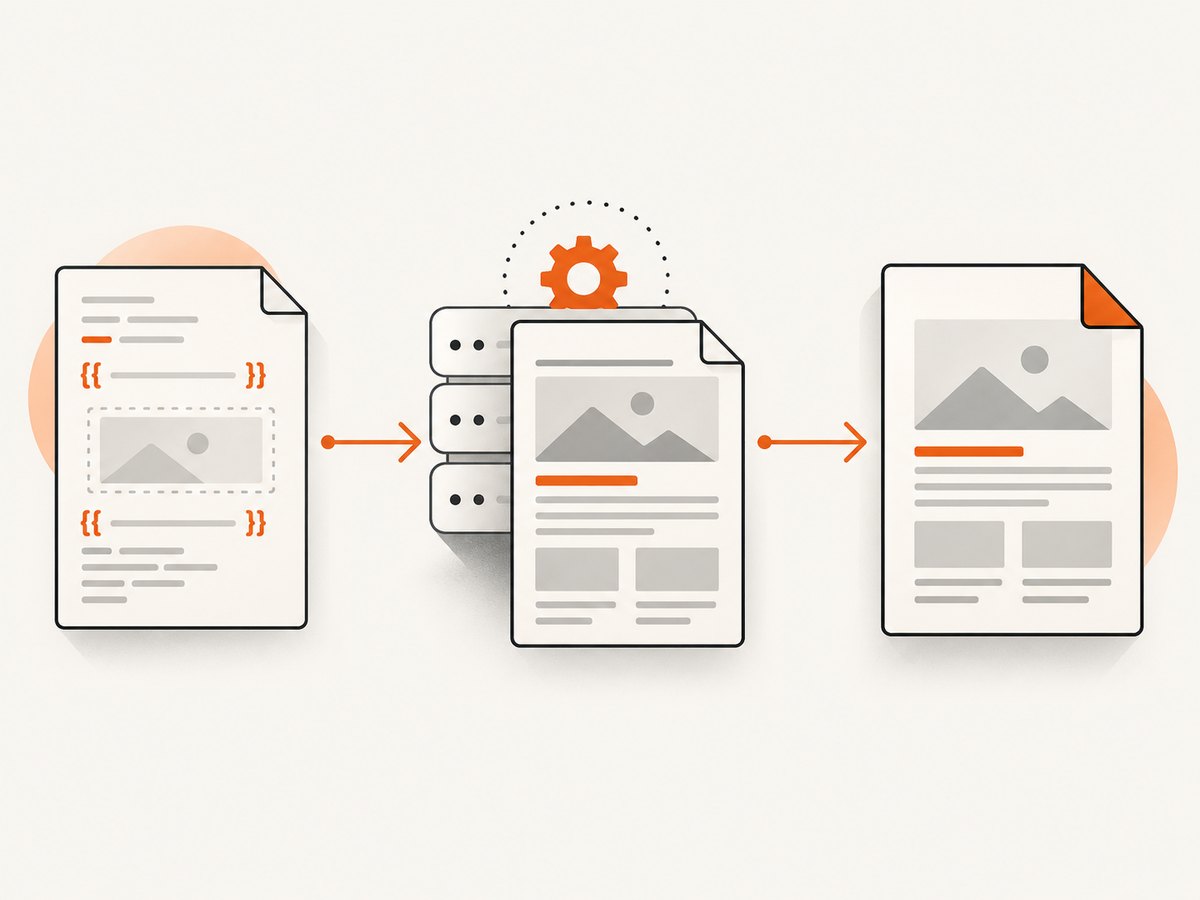 The service route turns a well-formed GSP into PDF bytes that application code can store or return.