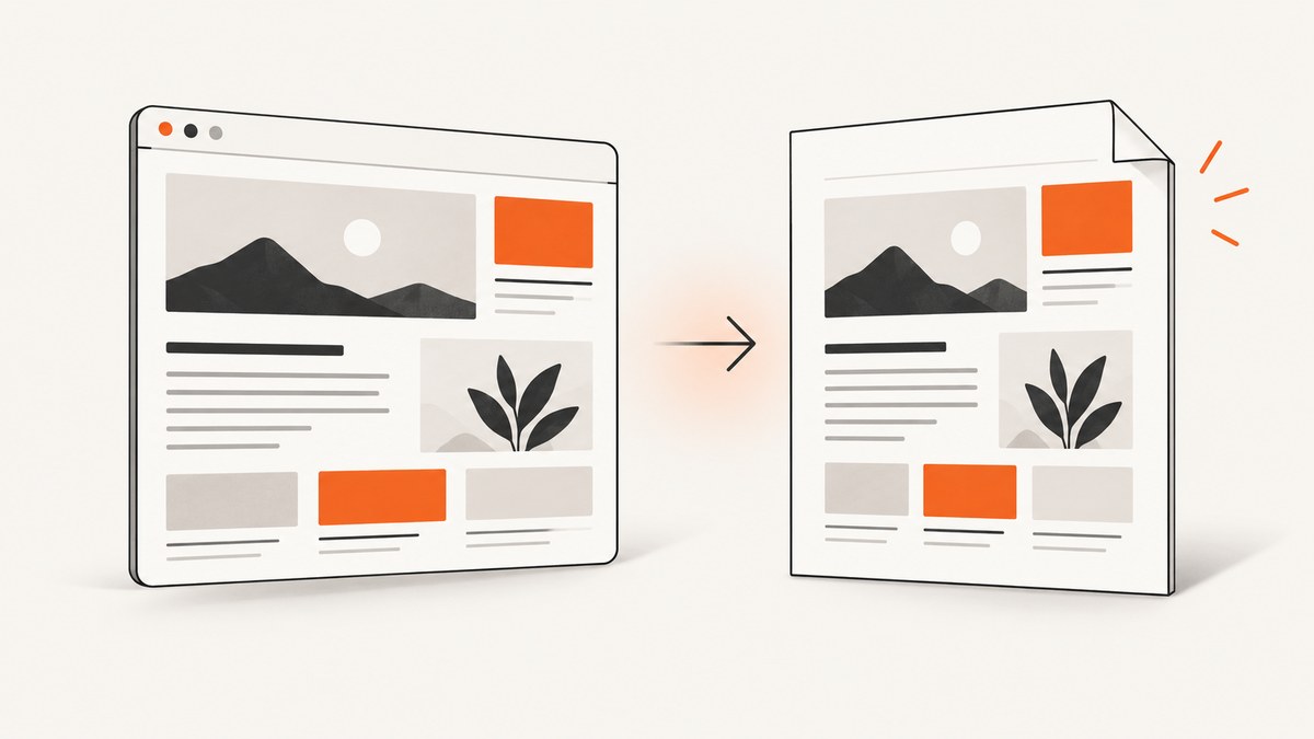 How to Convert HTML to PDF While Preserving the Original Layout