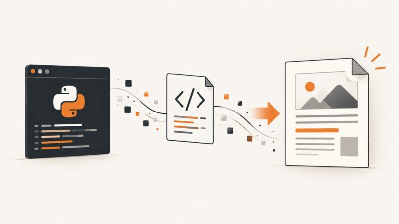 Convert HTML Documents to PDF Using Python