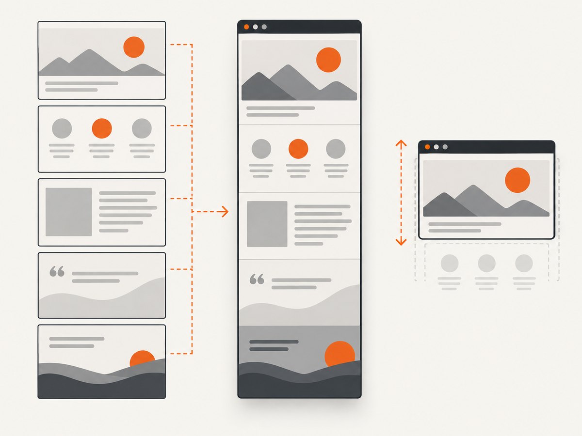 Full-page capture combines the scrolling document, while visible-area capture saves only the current viewport.