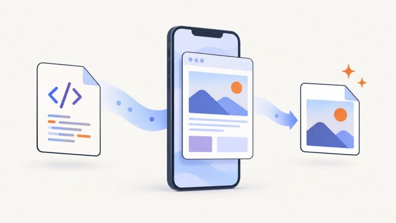 How to Convert HTML to PNG in Flutter