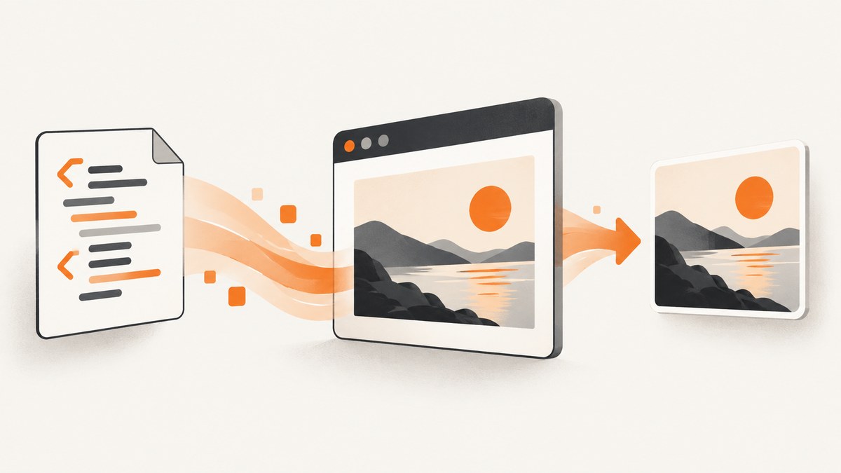 How to Convert HTML to PNG Online for Free