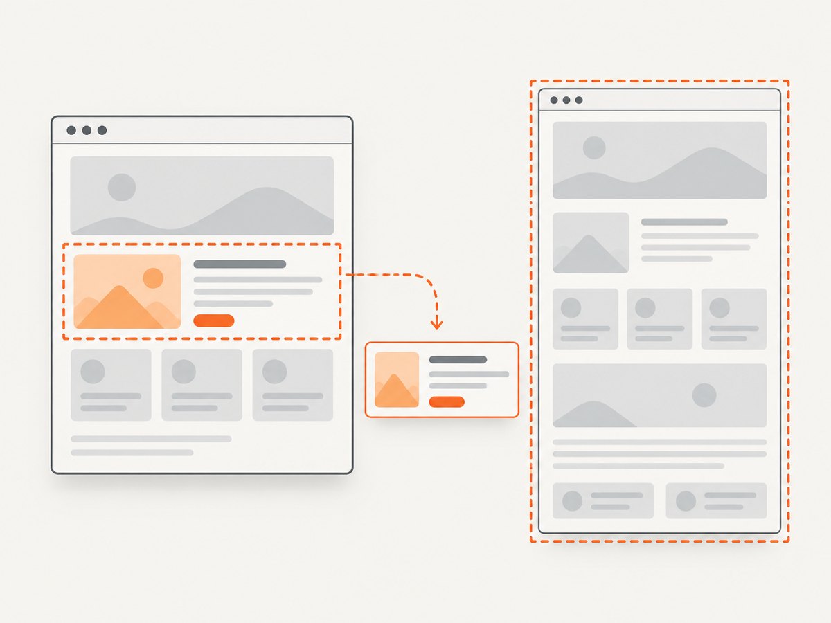 Viewport dimensions shape responsive layout; a CSS selector can narrow the captured region.