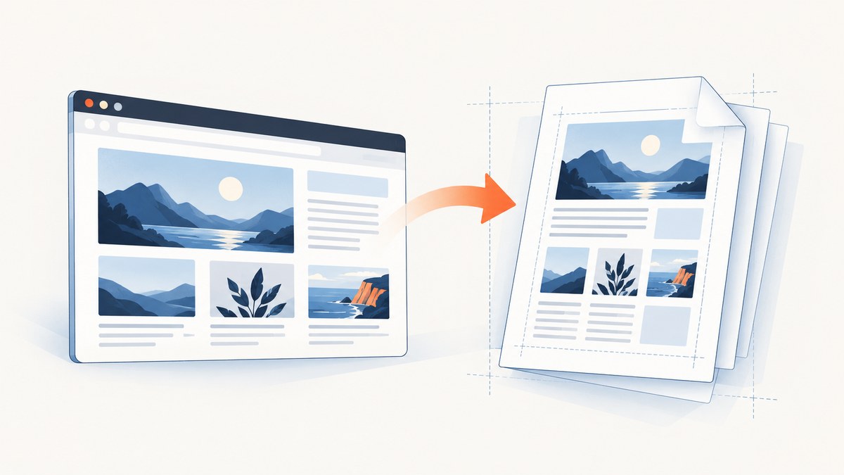 How to Convert an HTML Web Page to PDF Online