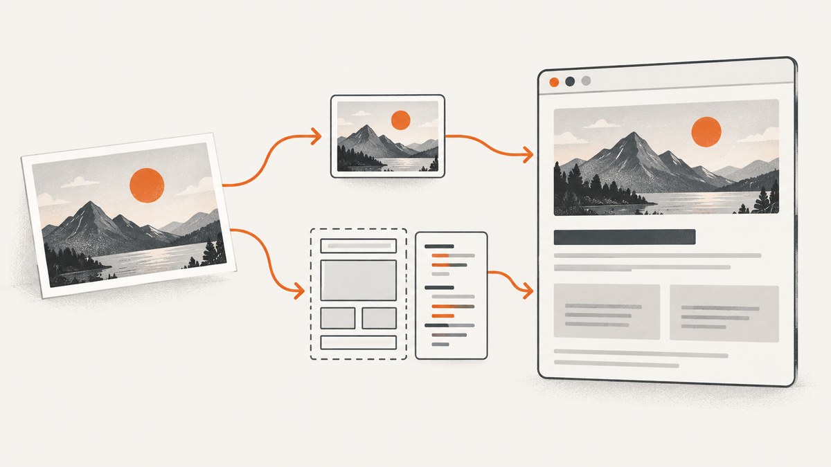 How to Convert an Image to HTML Code with JavaScript