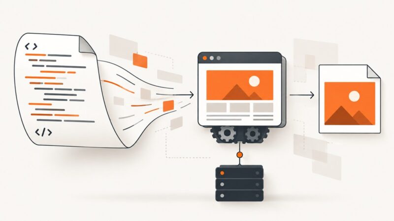 How to Convert Large HTML Snippets to Images with an API