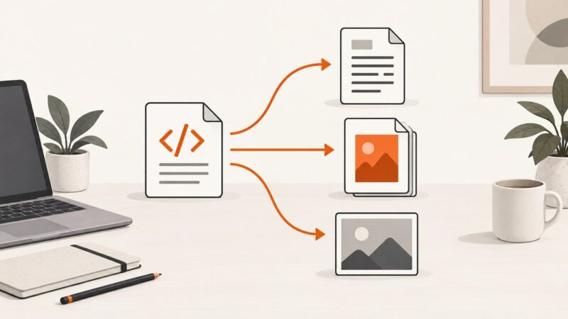 Convert Local HTML Files to Word, PDF, and Images