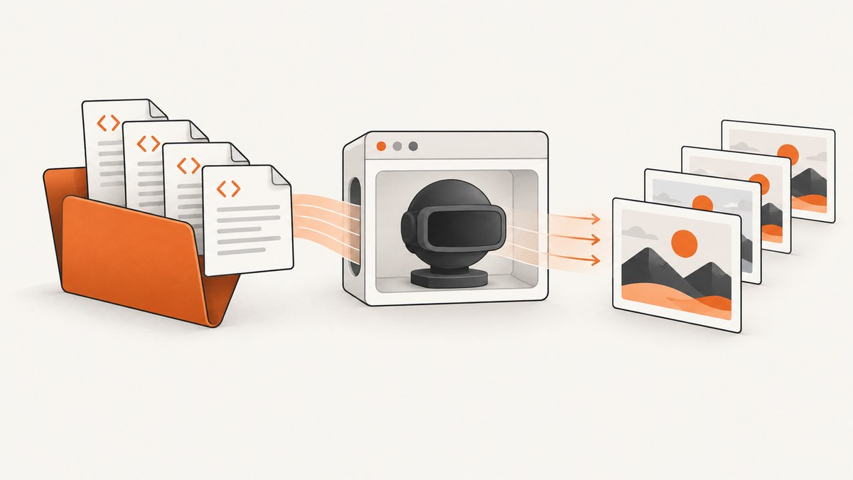 How to Convert Multiple HTML Files to JPG