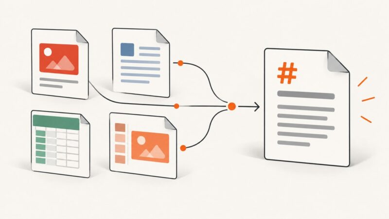 How to Convert PDF, DOCX, XLSX, and PPTX Files to Markdown