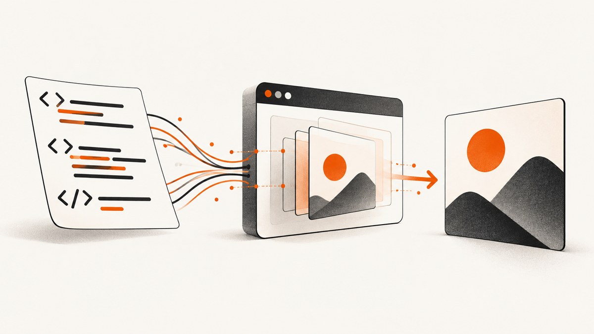How to Convert Pasted HTML to PNG