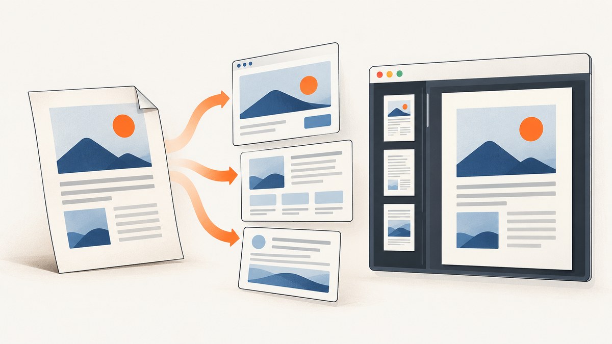 How to Convert a PDF to HTML for Browser Display