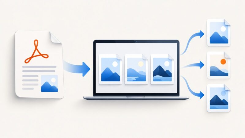 How to Convert PDF Pages to Images Online