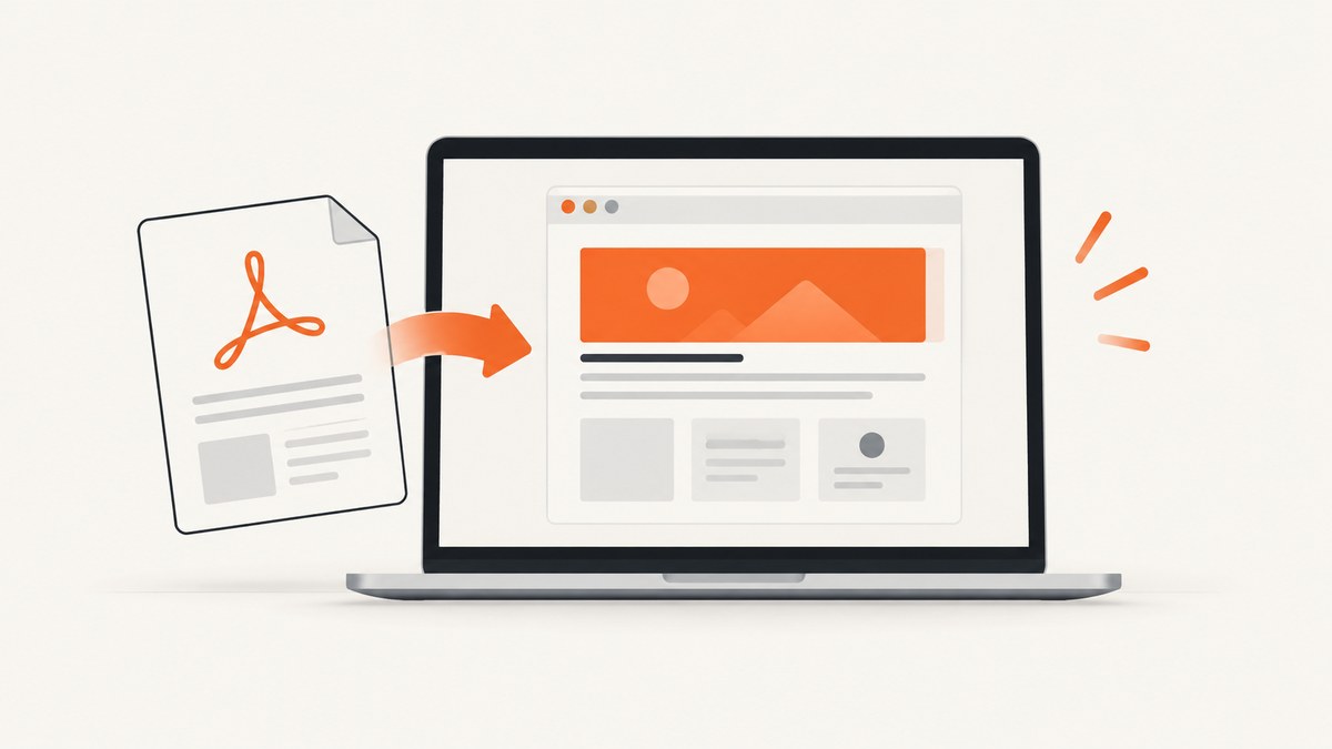 How to Convert PDF to HTML on Mac
