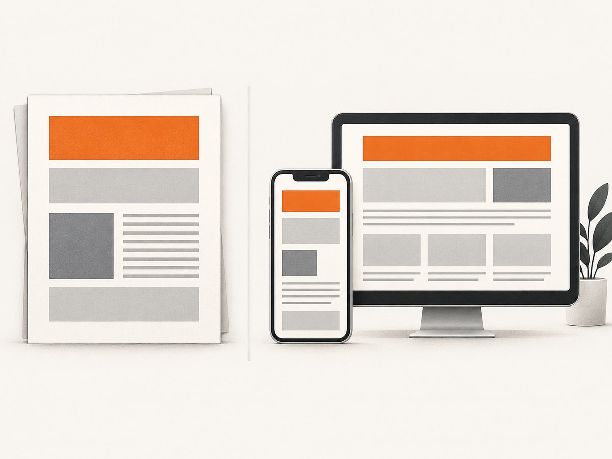 Layout fidelity and responsive semantic HTML require different conversion strategies.
