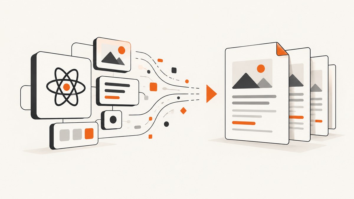 How to Convert React Code to PDF