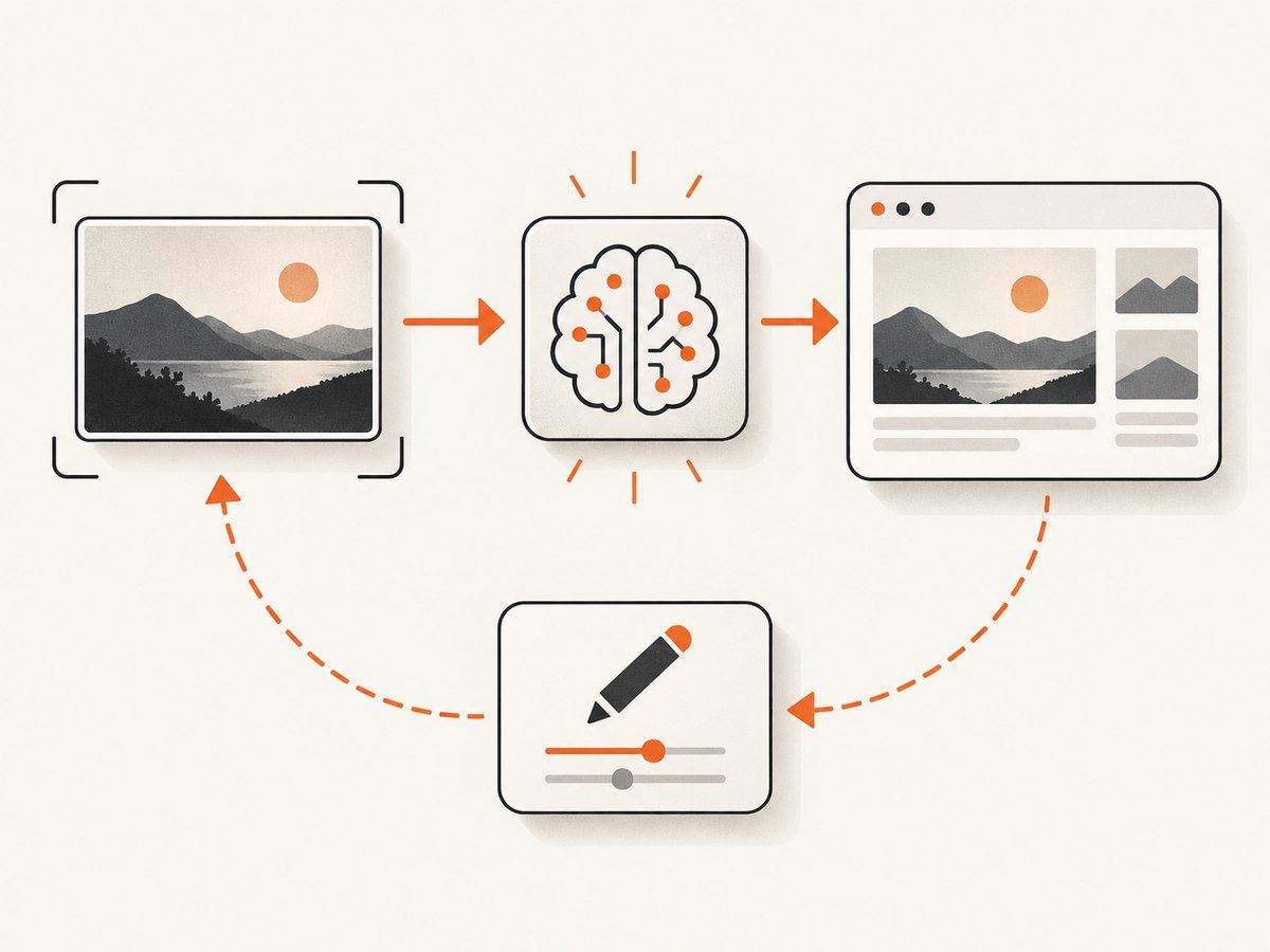 A clean reference capture removes consent banners, popups, and chat widgets before the image is returned.