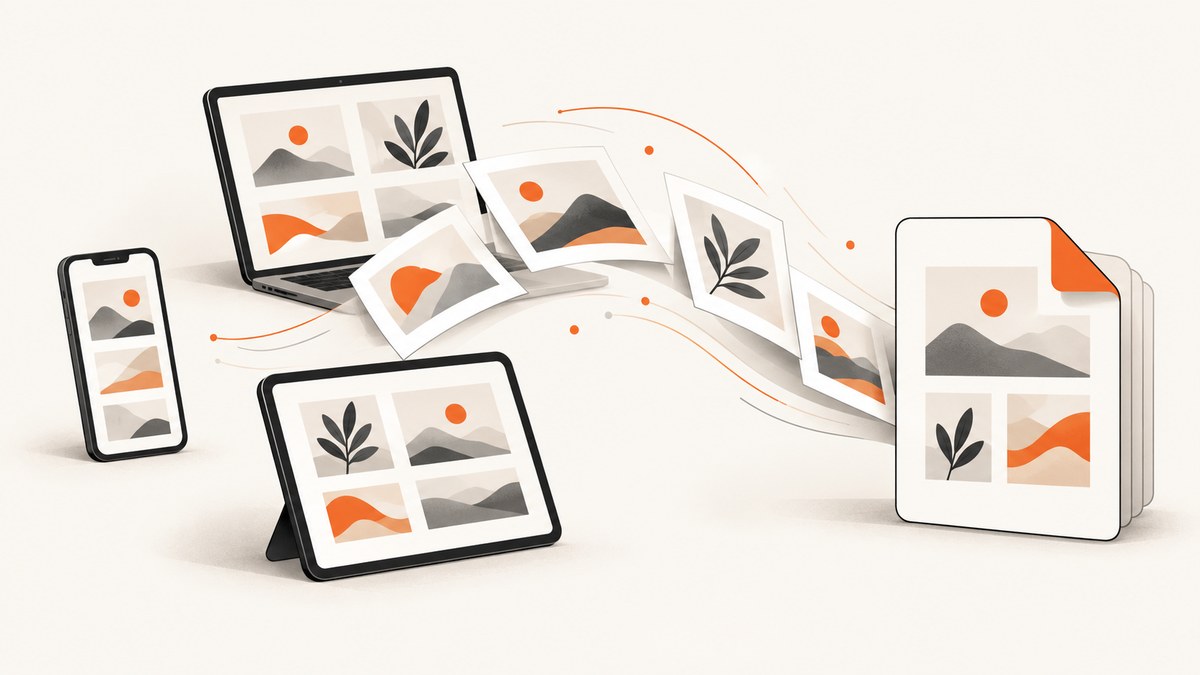 How to Convert Screenshots to PDF