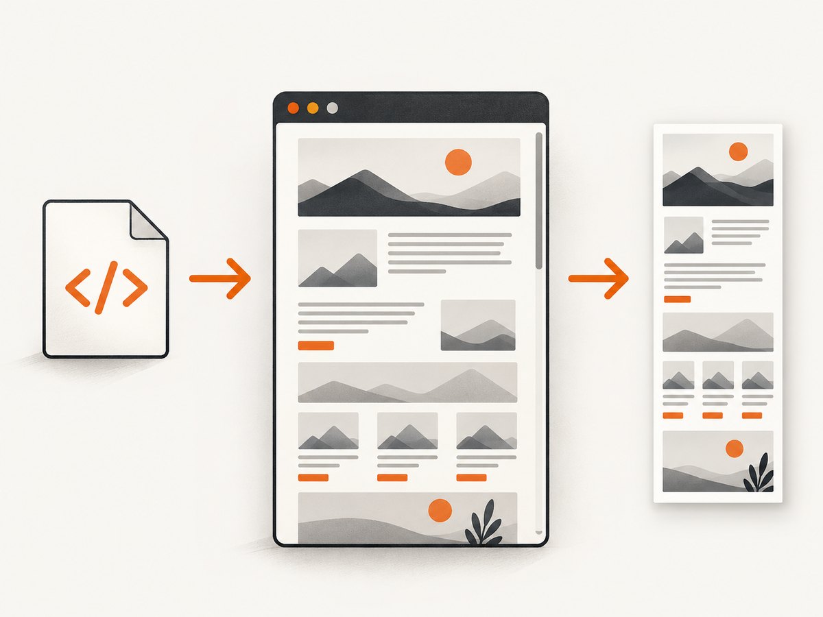 Render the HTML in a browser first; JPEG is the exported image, not the webpage archive.