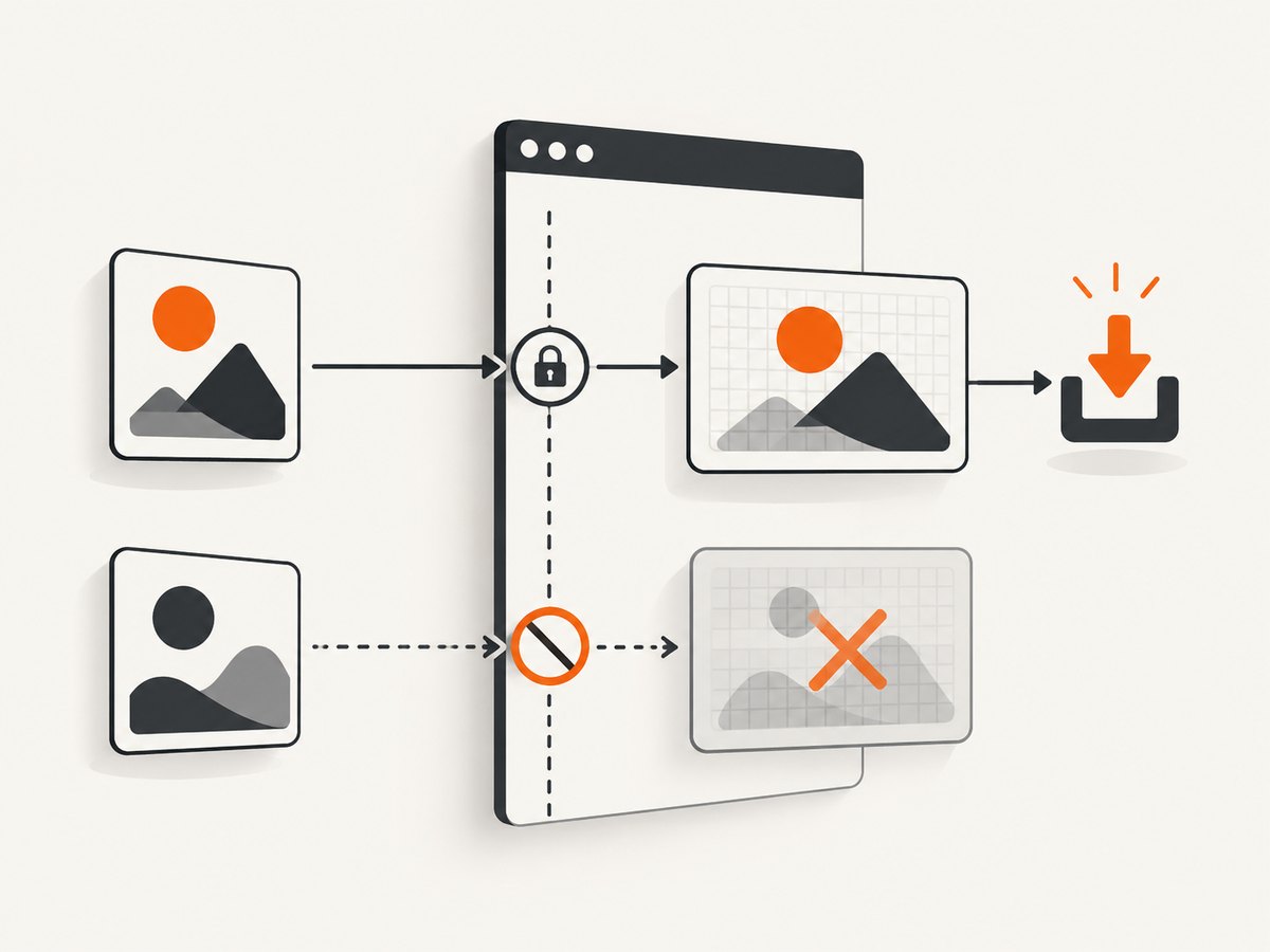 Canvas export works only when cross-origin image resources grant the browser CORS permission.