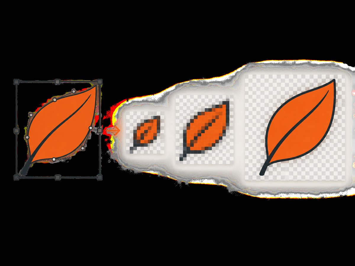 SVG stays resolution independent until you choose the PNG pixel dimensions.
