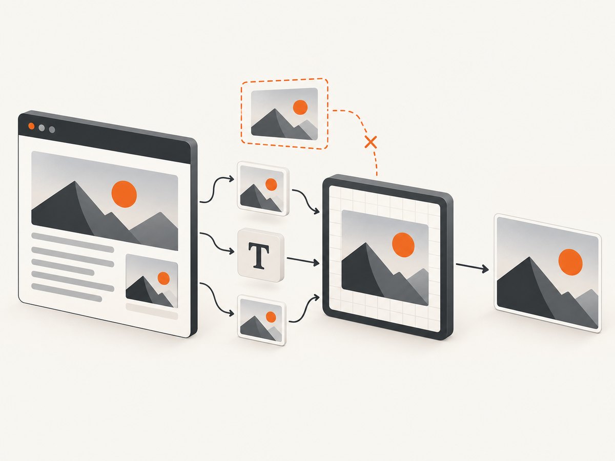 Client-side HTML capture depends on what the page can access and render into its canvas.