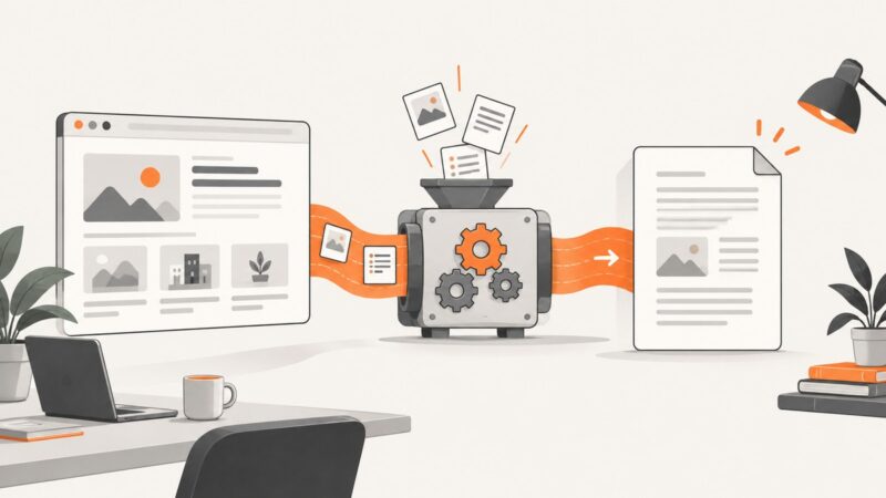 Convert a URL or Website to a Word Document Online