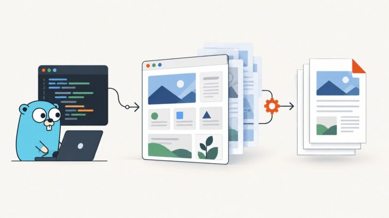 How to Convert a Web Page to PDF in Go