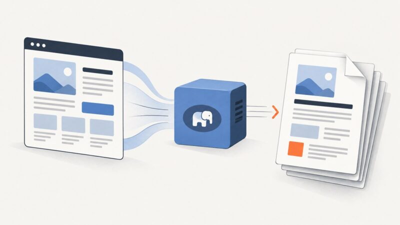 How to Convert a Web Page to PDF in PHP