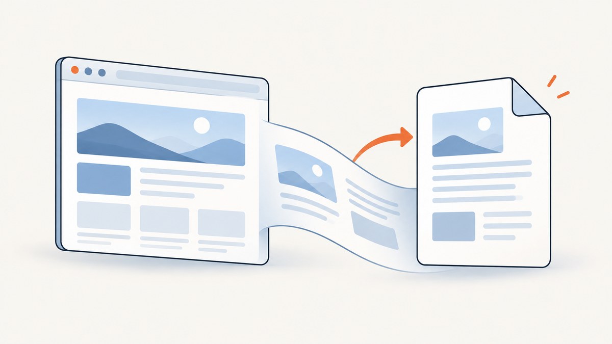 How to Convert a Web Page to PDF with a Chrome Extension