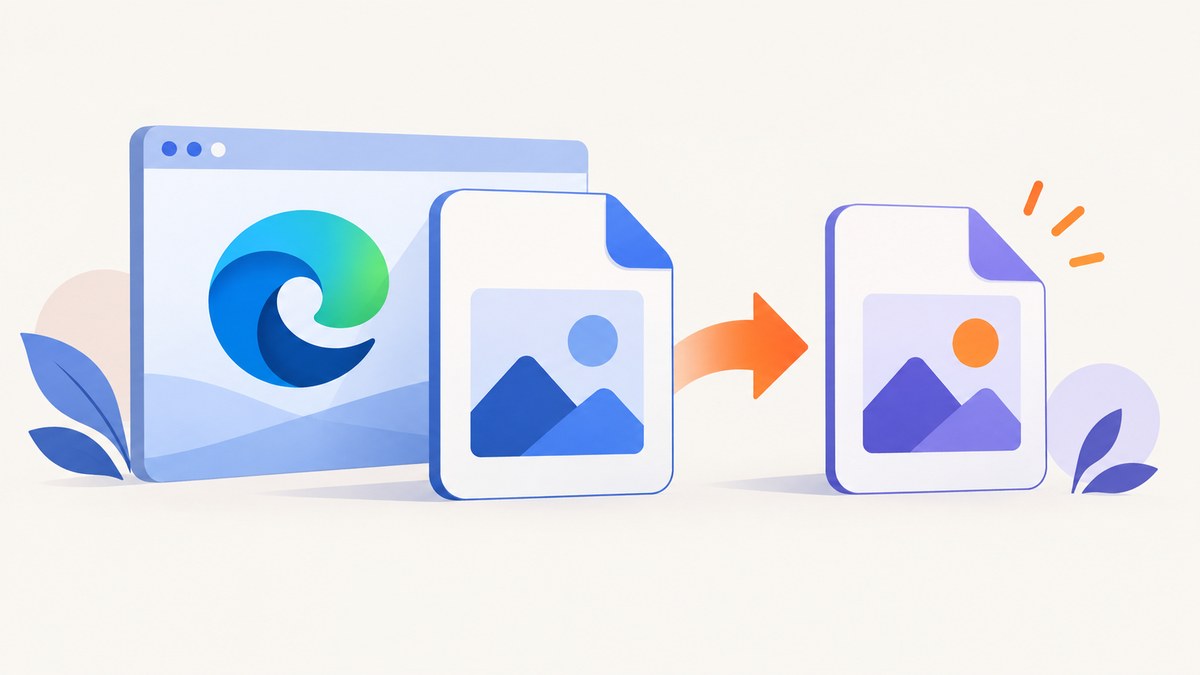 How to Convert a WebP Image to PNG in Microsoft Edge