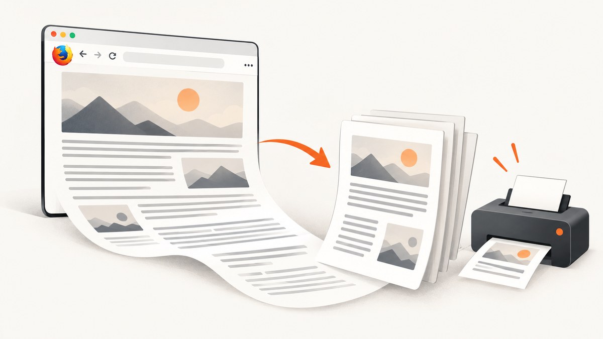 How to Convert a Webpage to PDF With a Firefox Extension