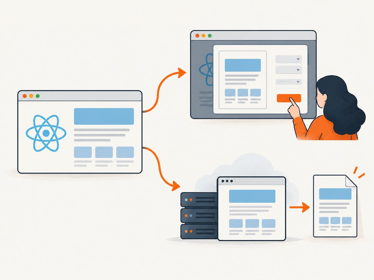 Choose browser printing for a user-controlled save flow, or a headless browser for application-managed PDF output.