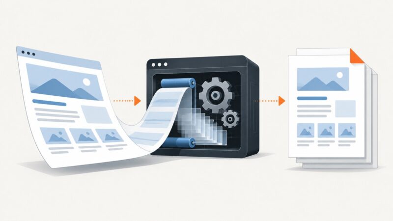 How to Convert a Webpage to PDF Using APIs: The Complete Guide