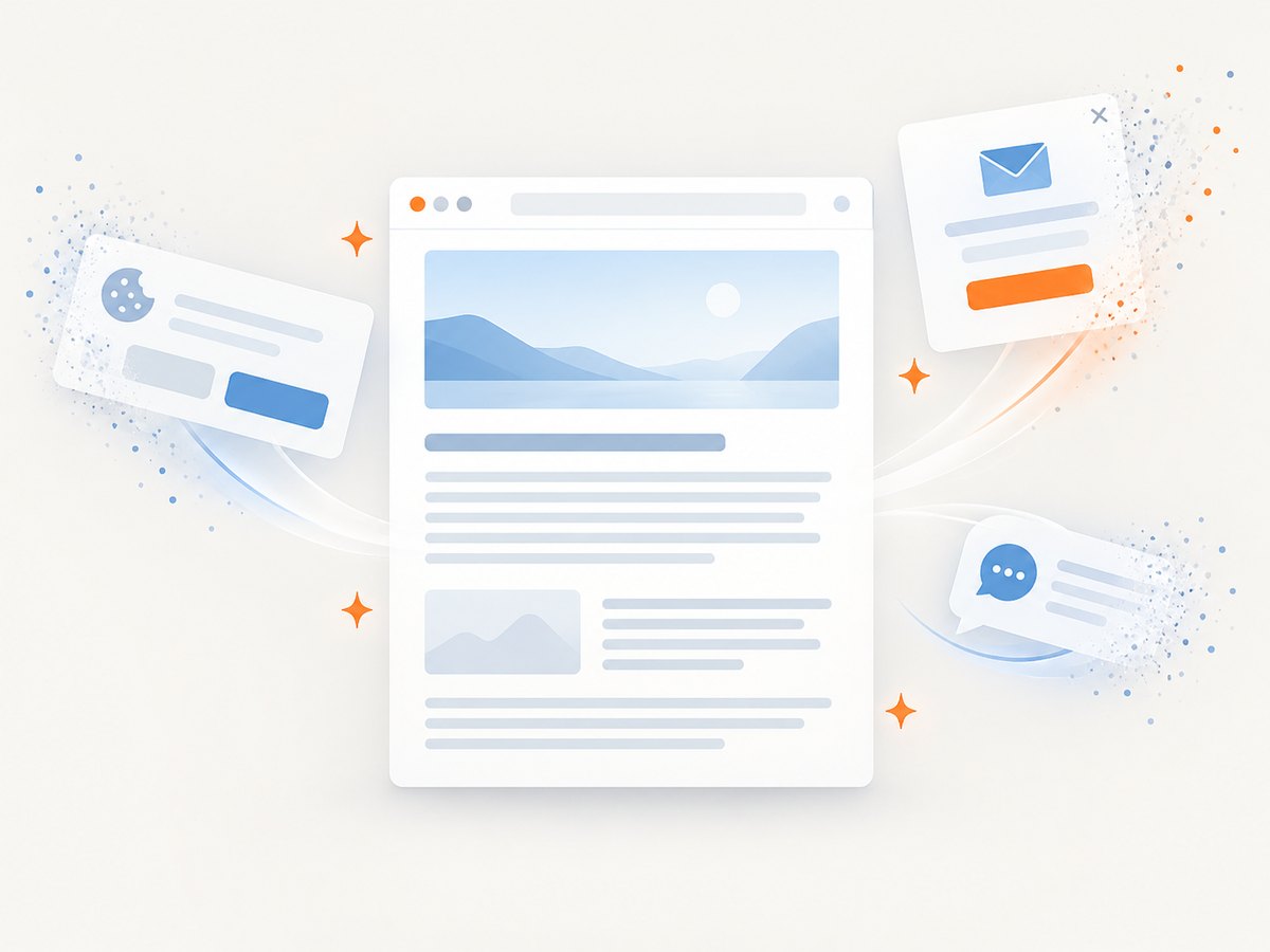 Automated capture can remove common overlays before producing a clean PDF.