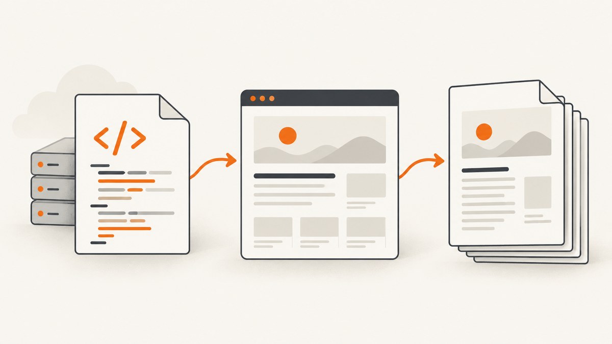 Convert Webpages and HTML to PDF with PHP