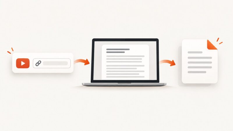 How to Convert a YouTube URL to a PDF